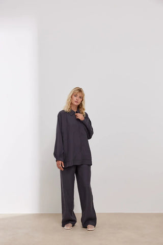 Modal Yakası Seyyar Takım Antrasit