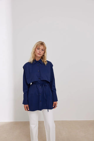 Candy Gömlek Lacivert