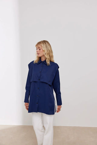 Candy Gömlek Lacivert