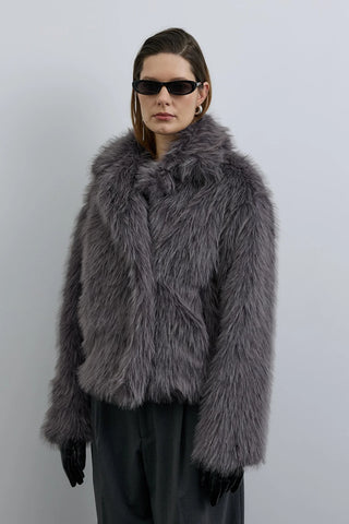 Layer Kürk Antrasit