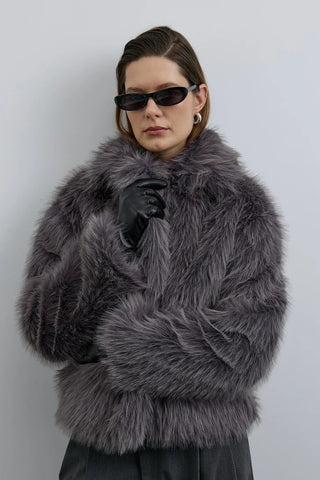 Layer Kürk Antrasit