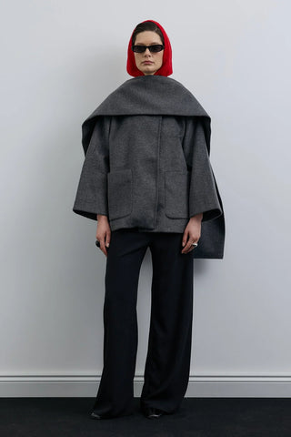 Merlo Atkılı Kısa Kaban Antrasit