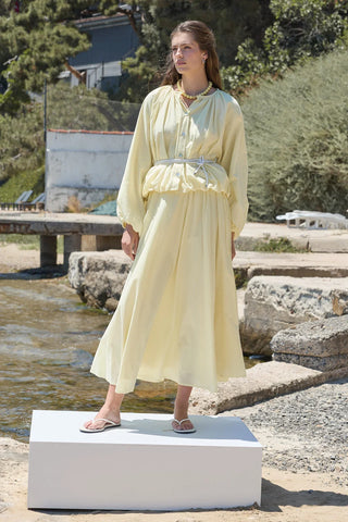 Kuda Kloş Etek Sarı