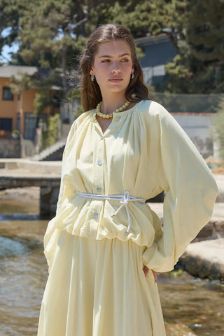 Kuda Balon Gömlek Sarı