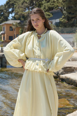 Kuda Balon Gömlek Sarı