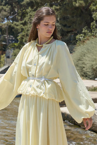 Kuda Balon Gömlek Sarı