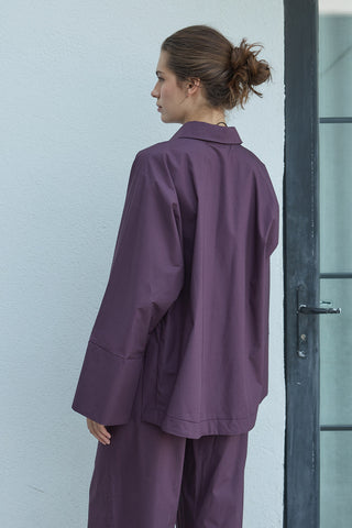 Liv Poplin Gömlek Mürdüm