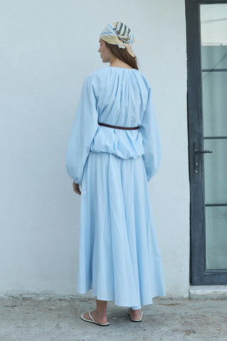 Kuda Balon Gömlek Bebe Mavi