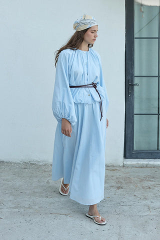 Kuda Kloş Etek Bebe Mavi