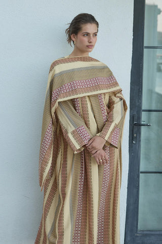 Fogo Elbise Etnik Desenli