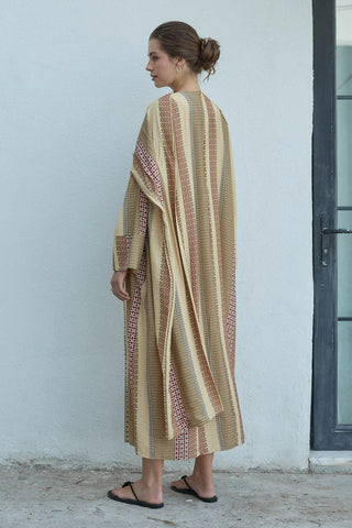 Fogo Elbise Etnik Desenli