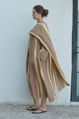 Fogo Elbise Etnik Desenli