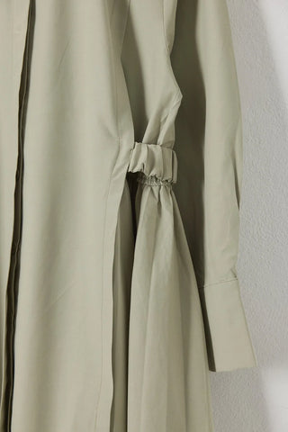 Pila Poplin Elbise Açık Yeşil