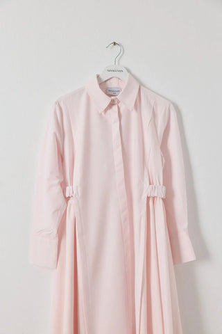 Pila Poplin Elbise Pembe