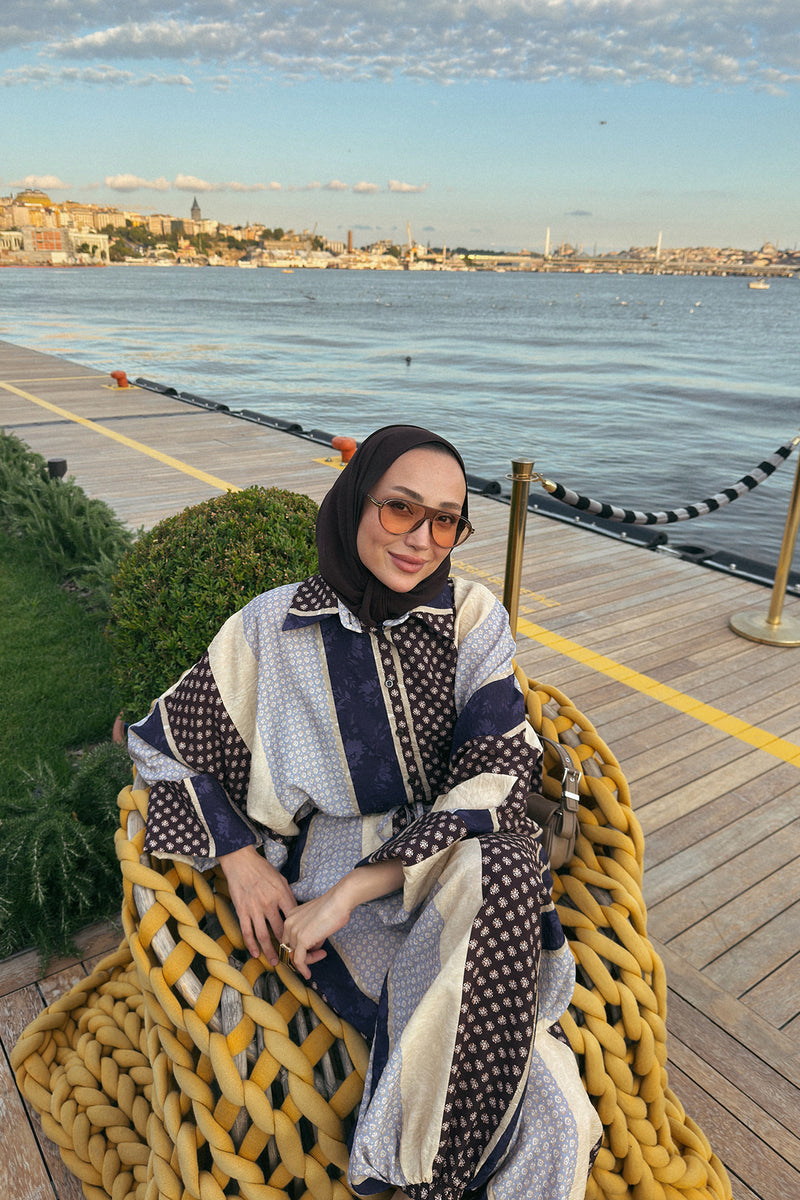 Paloma Desenli Takım Çok Renkli