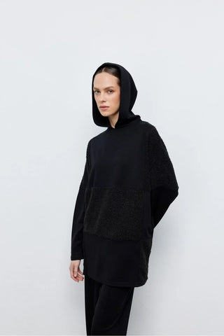 Oyşo Kuzu Eşofman Takım Siyah