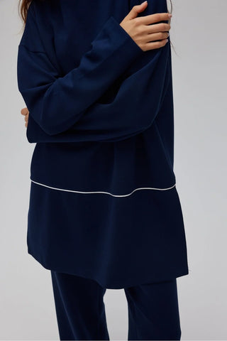 Oyşo Biyeli Takım Lacivert