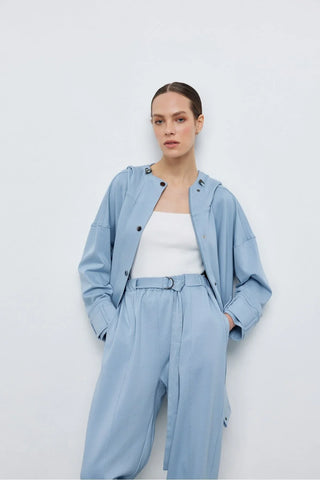 Poly Fermuarlı Oyşo Takım Mavi