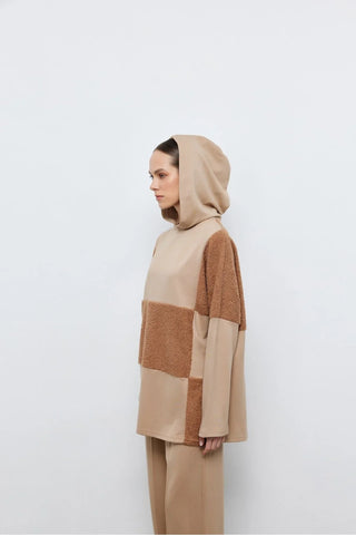 Oyşo Kuzu Eşofman Takım Camel