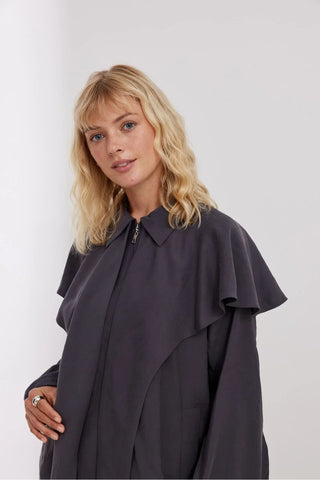 Modal Yakası Seyyar Takım Antrasit