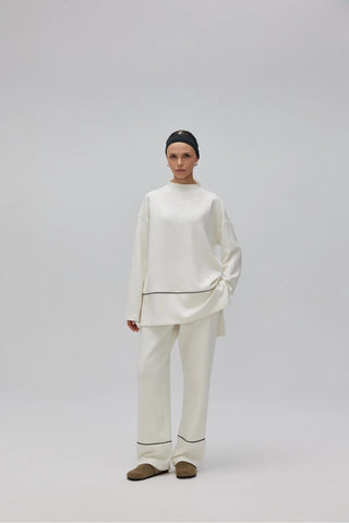 Oyşo Biyeli Takım Ekru