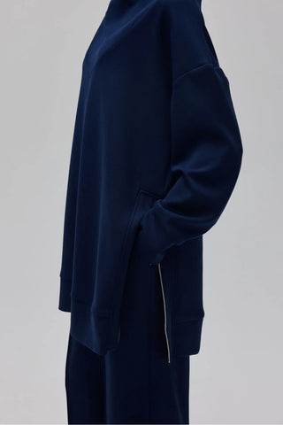 Oyşo Yandan Fermuarlı Takım Lacivert